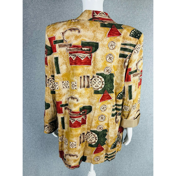Vintage Toni Garment for CC Magic Womans Sz Medium Topper Blazer Long Sleeve - Picture 6 of 7